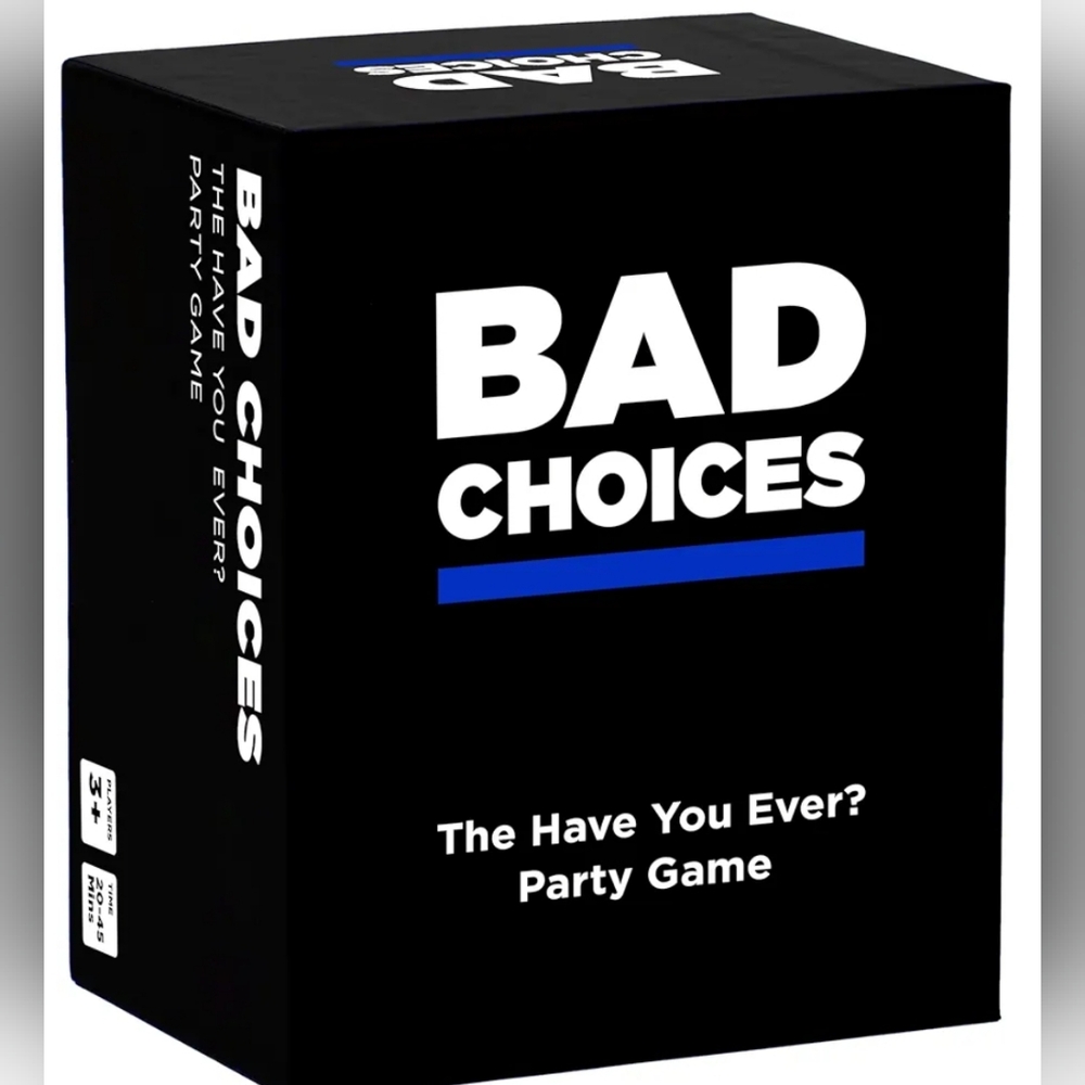 BAD CHOICES Party Game - The Have You Ever? Game - Hilarious Adult Card Game for